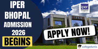 IPER Bhopal Admission 2026 Begins; Apply Now @iper.ac.in